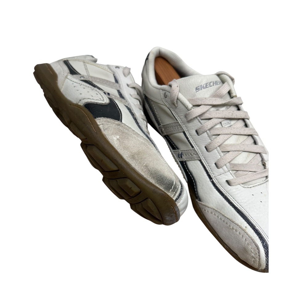 Skechers Relaxed Step Sneakers Mens 10.5 Gorpcore Y2K Good Soccer Inspired 62033 - Picture 7 of 10